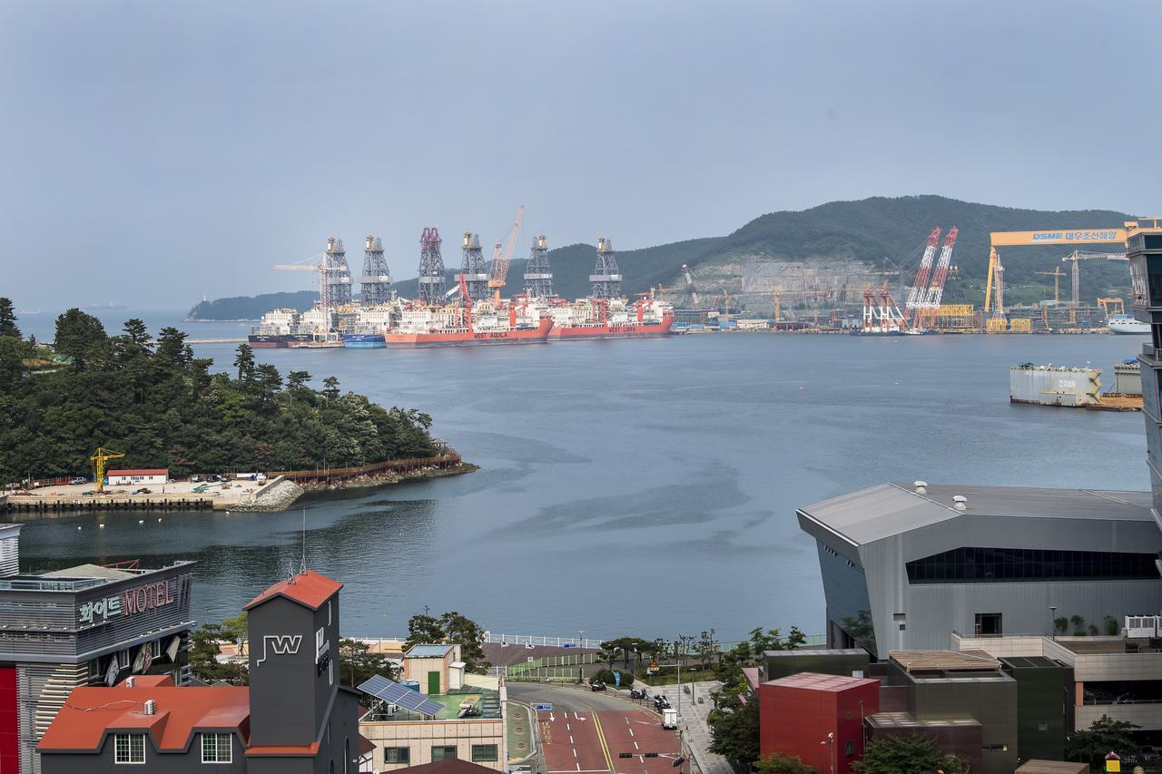Residence Hotel K Okpo Geoje Esterno foto